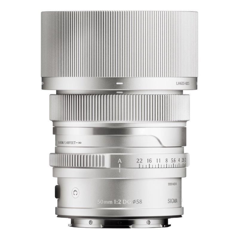 Sigma 50mm F2DG | Contempor L-MOUNT Silver