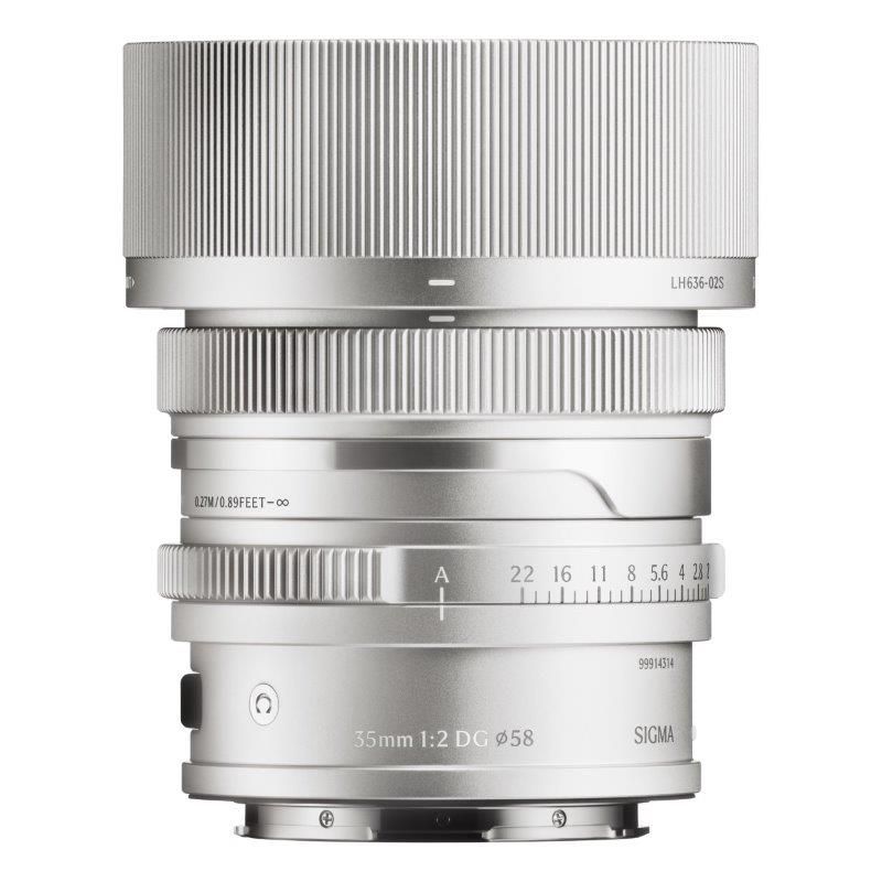 Sigma 35mm F2 DG | Contempor L-MOUNT Silver