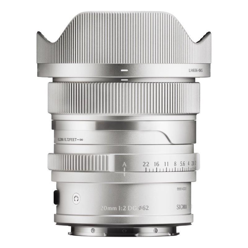 Sigma 20mm F2 DG | Contemporary L-MOUNT Silver
