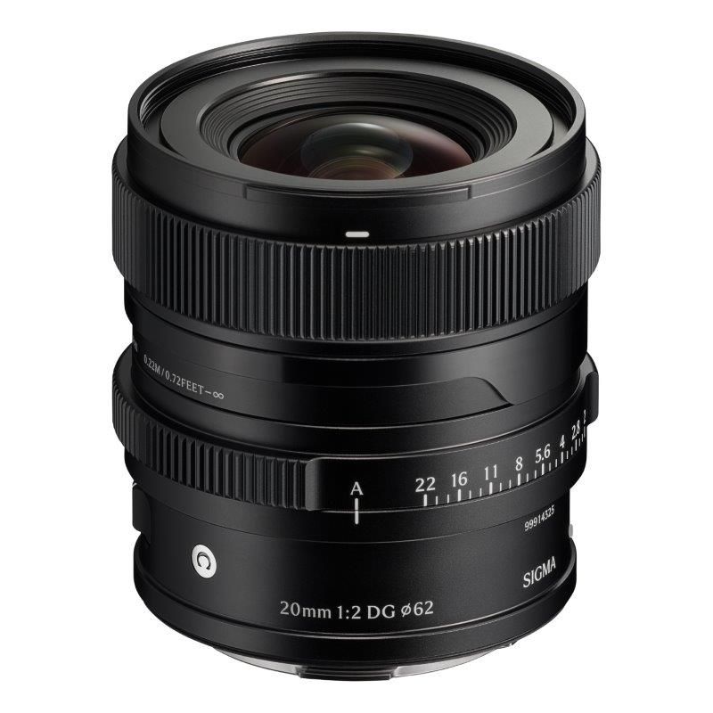 Sigma 20mm F2 DG | Contemporary L-MOUNT NOIR