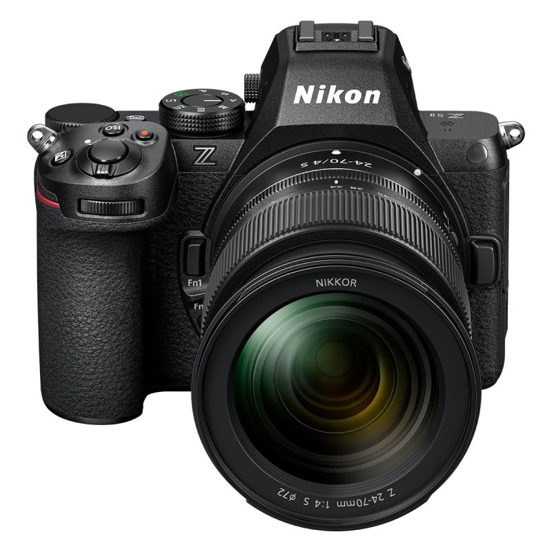 Nikon Z5 II + 24-70mm f/4 S – Kit Hybride Plein Format Pro 24,5 MP, Vidéo 4K