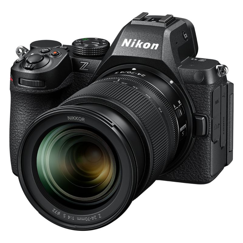 Nikon Z5 II + 24-70mm f/4 S – Kit Hybride Plein Format Pro 24,5 MP, Vidéo 4K