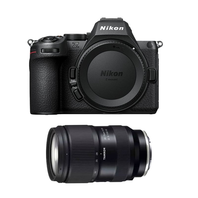 Nikon Z5 II + Tamron 28-75mm f/2.8 G2 – Kit hybride plein format lumineux 24,5 MP