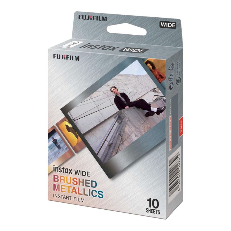 FUJIFILM FILM INSTAX WIDE BRUSHED METAL