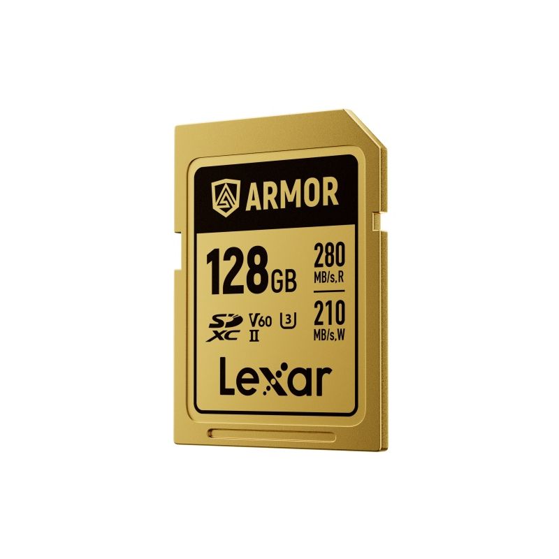 LEXAR SDXC PRO GOLD ARMOR 128GB V60 R280/W210