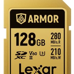 LEXAR SDXC PRO GOLD ARMOR 128GB V60 R280/W210