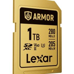 LEXAR SDXC PRO GOLD ARMOR 1TB V60 R280/W210