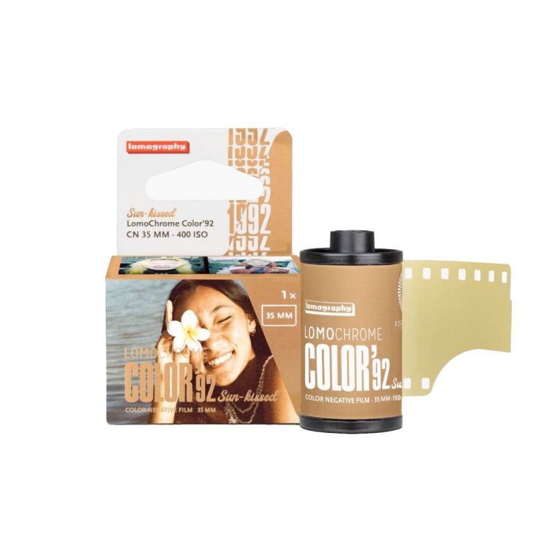 Pellicule Lomography Color ’92 Sun-kissed 35 mm ISO 400 - Vue du packaging