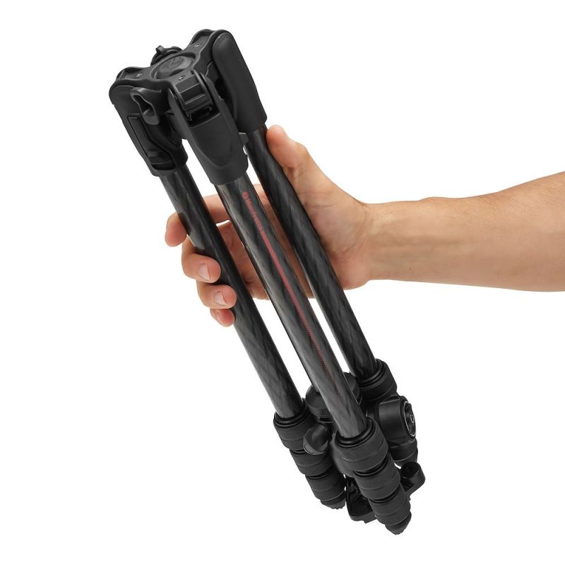 Manfrotto Befree Advanced AS Carbone avec bagues – MKBFRTC4FB-BH
