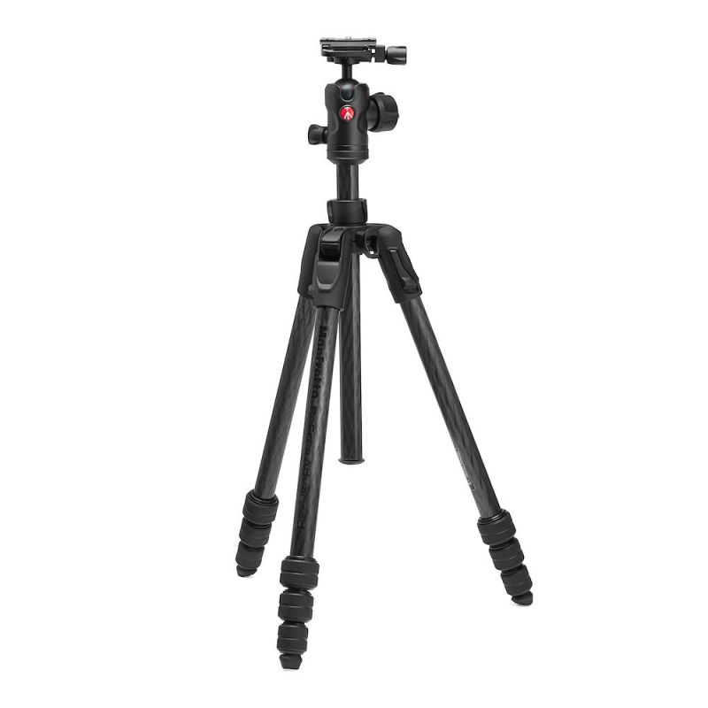 Manfrotto Befree Advanced AS Carbone avec bagues – MKBFRTC4FB-BH