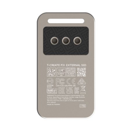 TEAM GROUP Disque SSD 1TB externe P31 Titanium TEAM GROUP Disque SSD 1TB externe P31 Titanium
