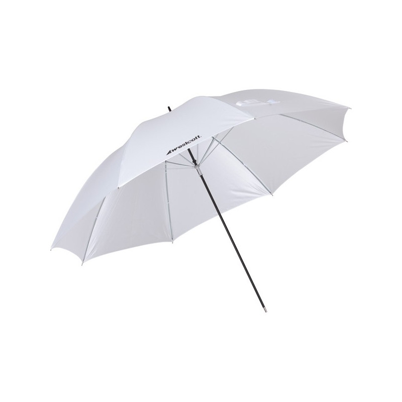 Westcott Parapluie Blanc satiné neutre