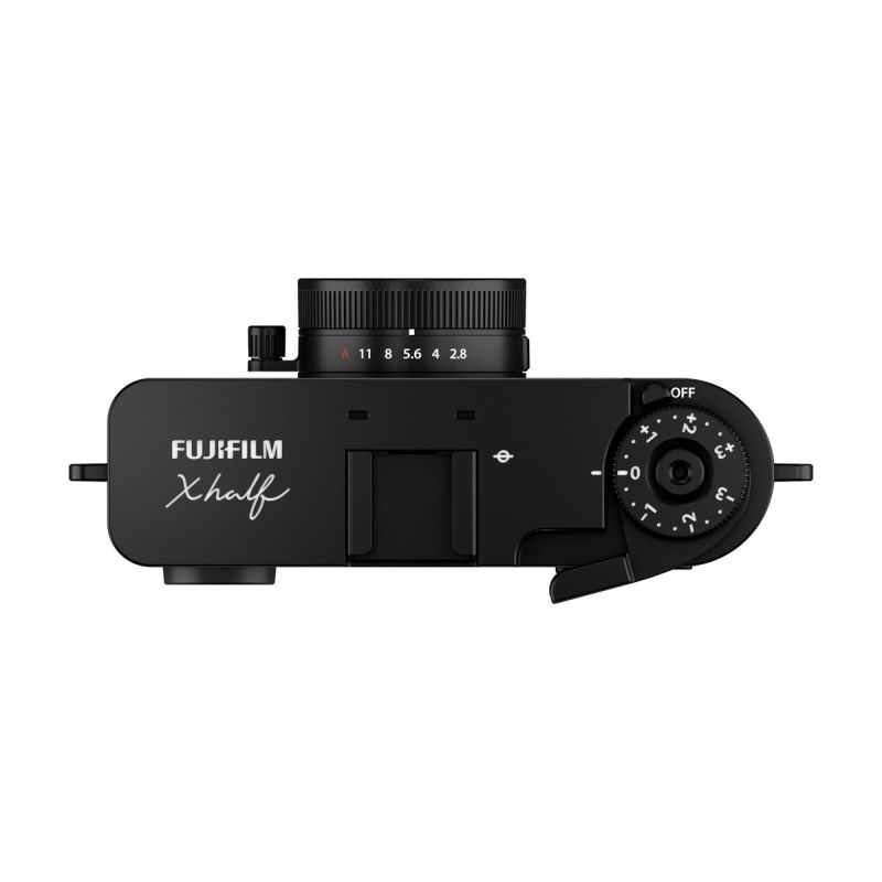 FUJIFILM X half Noir – Appareil photo créatif compact au style argentique