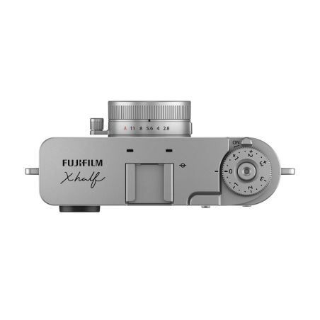 FUJIFILM X half Silver – Appareil photo numérique compact rétro et créatif FUJIFILM X half Silver – Appareil photo numérique compact rétro et créatif