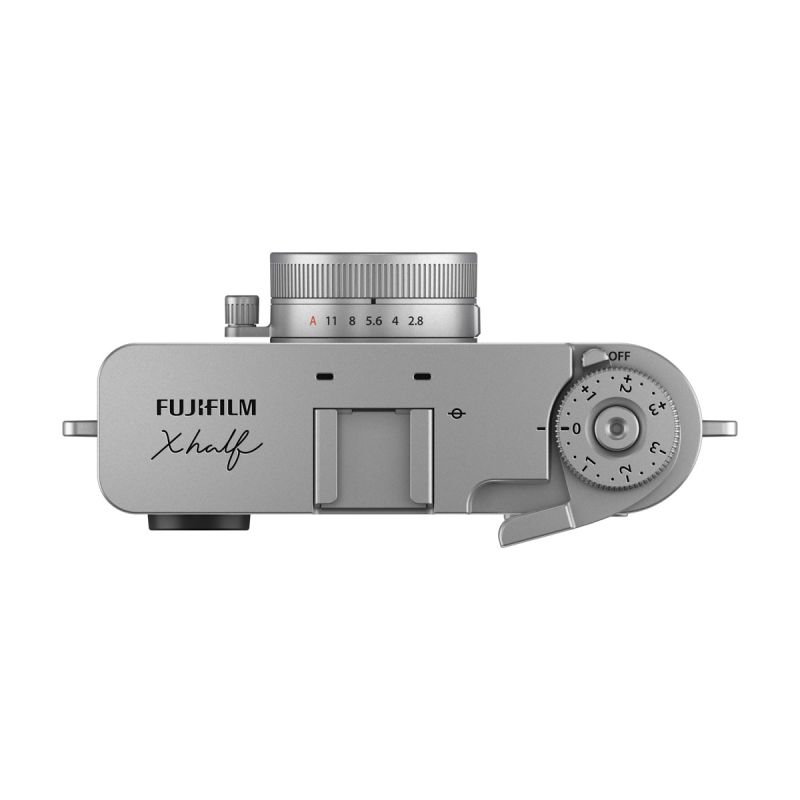 FUJIFILM X half Silver – Appareil photo numérique compact rétro et créatif