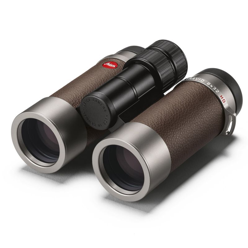  Leica Ultravid 8x32 HD-Plus – Édition Spéciale Cuir Brun
