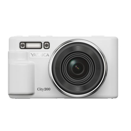 Yashica City 200 Blanc – Appareil photo numérique compact 5K avec zoom optique 10x et Wi-Fi Yashica City 200 Blanc – Appareil photo numérique compact 5K avec zoom optique 10x et Wi-Fi