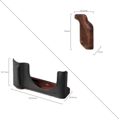 SMALLRIG 5267 Leather Case Kit GFX100RF Black SMALLRIG 5267 Leather Case Kit GFX100RF Black