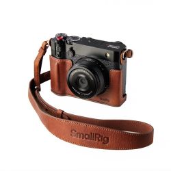 SMALLRIG 5268 Leather Case Kit GFX100RF Brown