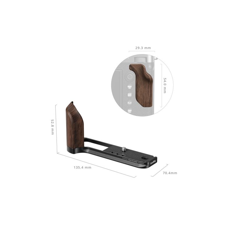 SMALLRIG 5266 L-Shape GFX100RF Black