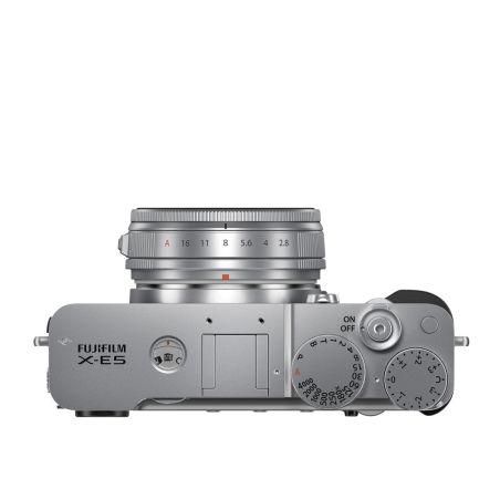 FUJIFILM X-E5 Silver + XF 23mm F2.8 WR – Kit hybride rétro compact 40,2 Mpx stabilisé FUJIFILM X-E5 Silver + XF 23mm F2.8 WR – Kit hybride rétro compact 40,2 Mpx stabilisé