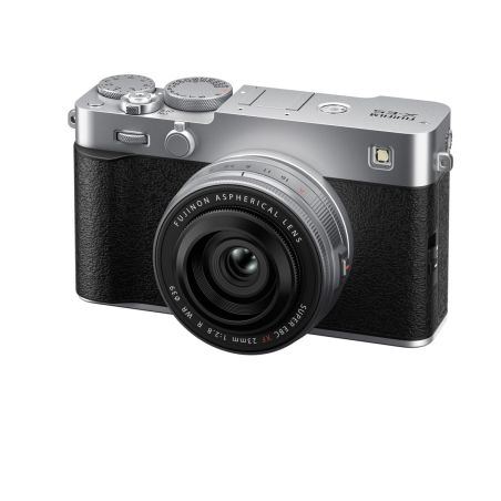 FUJIFILM X-E5 Silver + XF 23mm F2.8 WR – Kit hybride rétro compact 40,2 Mpx stabilisé FUJIFILM X-E5 Silver + XF 23mm F2.8 WR – Kit hybride rétro compact 40,2 Mpx stabilisé