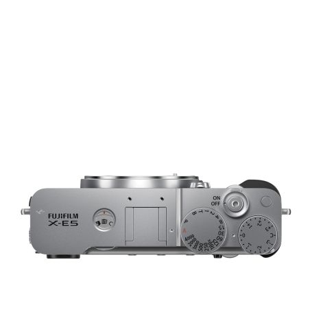 FUJIFILM X-E5 Silver – Boîtier hybride rétro APS-C 40,2 Mpx avec IBIS 5 axe FUJIFILM X-E5 Silver – Boîtier hybride rétro APS-C 40,2 Mpx avec IBIS 5 axe