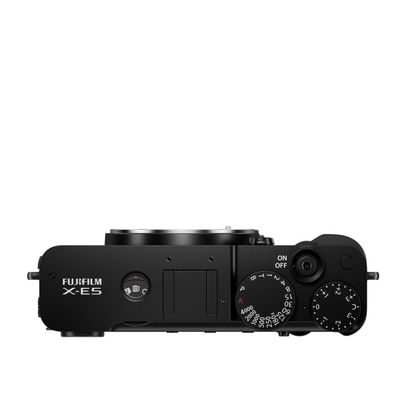 FUJIFILM X-E5 Noir – Boîtier hybride APS-C 40,2 Mpx stabilisé 7 IL
