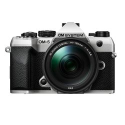 OM System OM‑5 II Silver + 14‑150 mm F4‑5.6 II – Pack expert outdoor