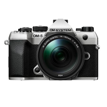 OM System OM‑5 II Silver + 14‑150 mm F4‑5.6 II – Pack expert outdoor OM System OM‑5 II Silver + 14‑150 mm F4‑5.6 II – Pack expert outdoor