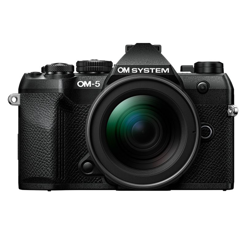 OM System OM‑5 II Noir + 12‑45 mm F4 Pro – Pack hybride 4/3 outdoor  