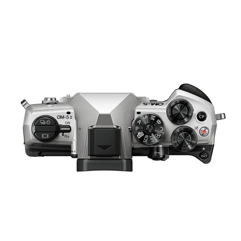 OM System OM-5 II Silver – Boîtier Nu Hybride Micro 4/3 Tropicalisé