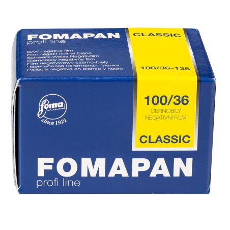 FOMA FOMAPAN 100 Classic 135/36 - Film N&B ISO 100 36 poses FOMA FOMAPAN 100 Classic 135/36 - Film N&B ISO 100 36 poses