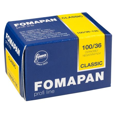 FOMA FOMAPAN 100 Classic 135/36 - Film N&B ISO 100 36 poses FOMA FOMAPAN 100 Classic 135/36 - Film N&B ISO 100 36 poses