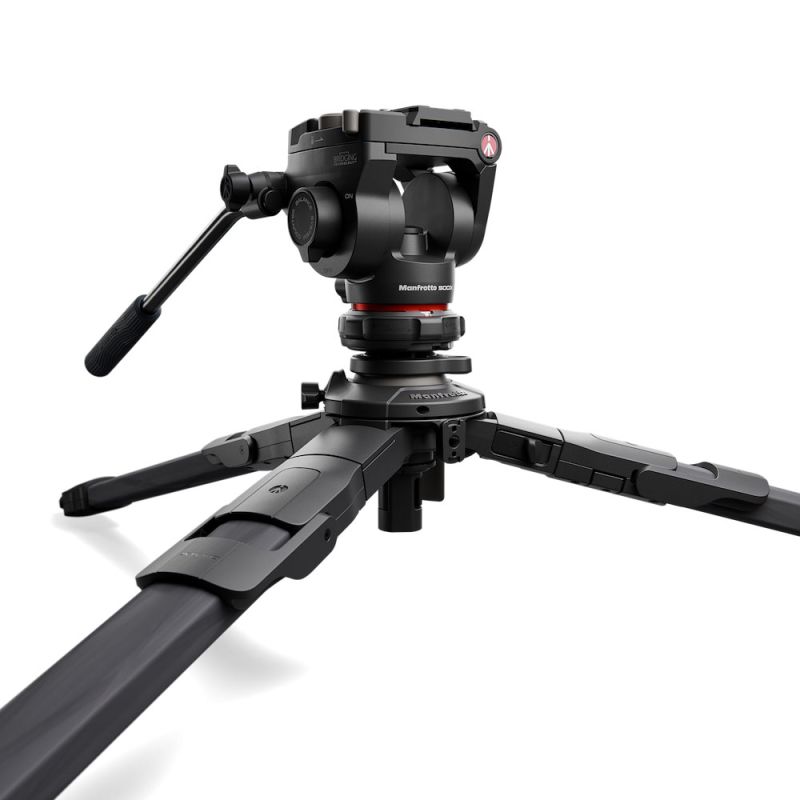 Manfrotto ONE Carbone + rotule vidéo 500X – Kit trépied hybride photo/vidéo