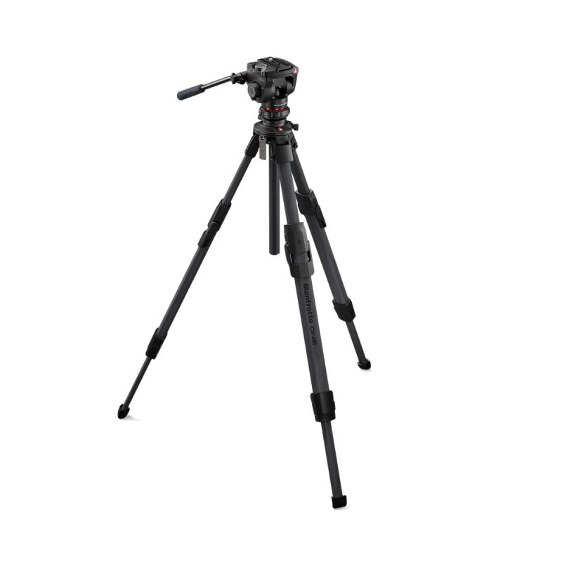 Manfrotto ONE Carbone + rotule vidéo 500X – Kit trépied hybride photo/vidéo