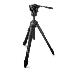 Manfrotto ONE Aluminium + rotule vidéo 500X – Kit hybride photo/vidéo