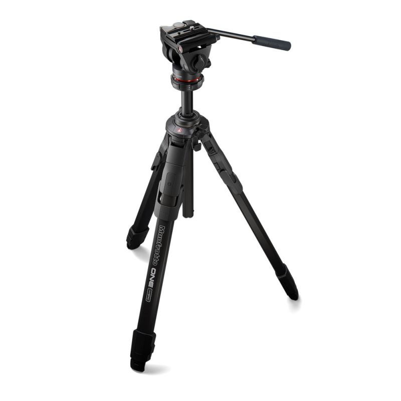 Manfrotto ONE Aluminium + rotule vidéo 500X – Kit hybride photo/vidéo
