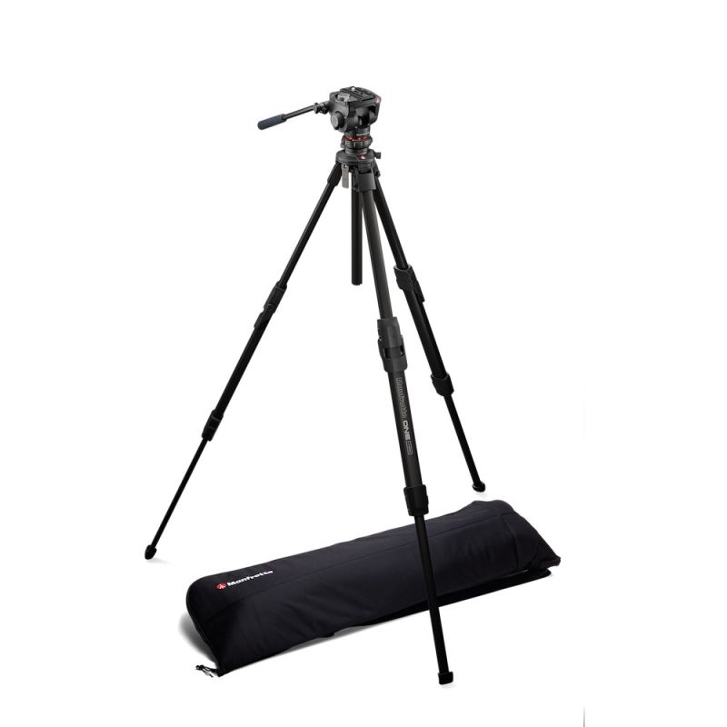 Manfrotto ONE Aluminium + rotule vidéo 500X – Kit hybride photo/vidéo