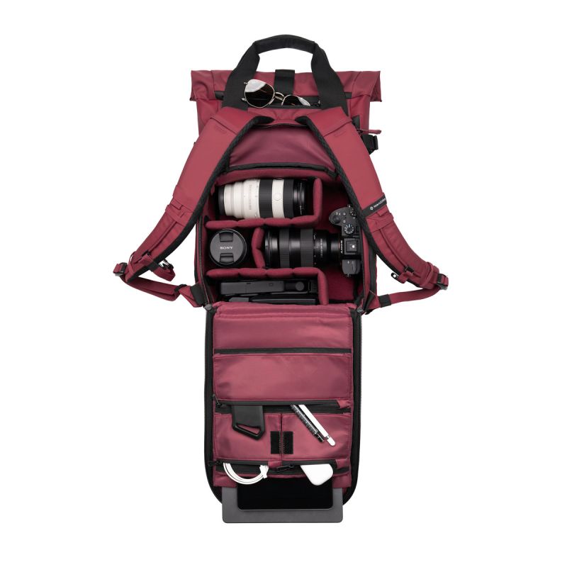 WANDRD PRVKE 15 Photo Bundle Rhone Burgundy – Sac photo compact élégant