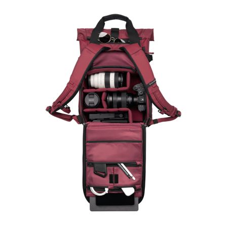 WANDRD PRVKE 15 Photo Bundle Rhone Burgundy – Sac photo compact élégant WANDRD PRVKE 15 Photo Bundle Rhone Burgundy – Sac photo compact élégant