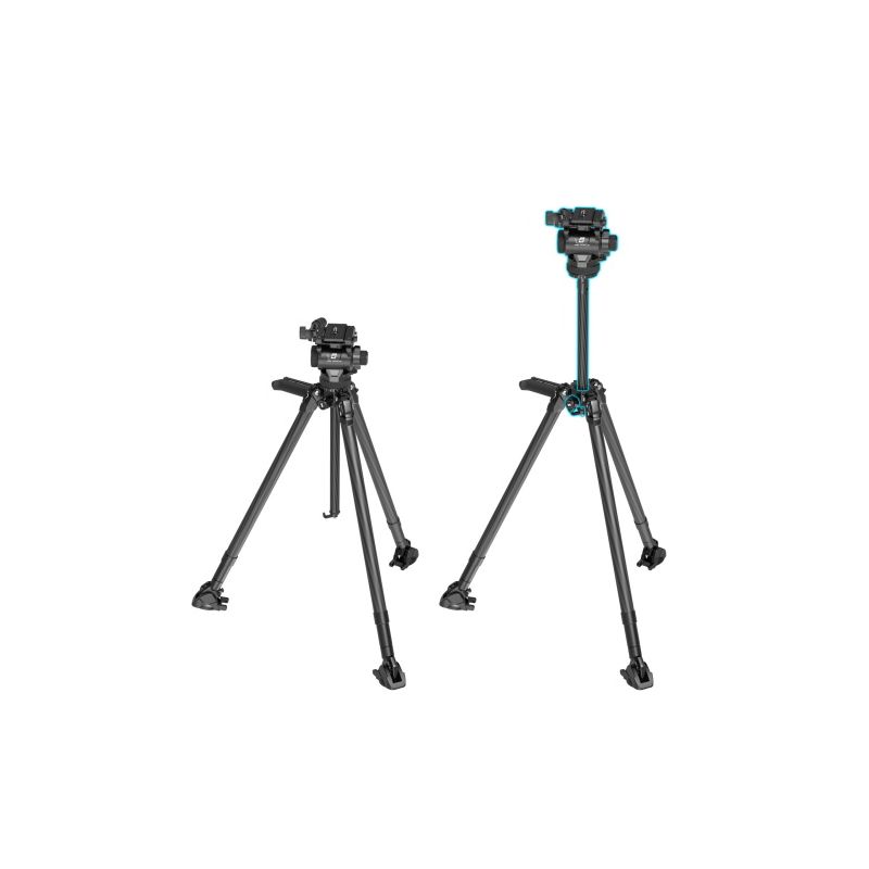 SMALLRIG 4259 POTATO JET HYDRAULIC CARBON TRI