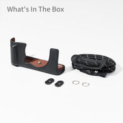 SMALLRIG 5450 etui cuir KIT FUJI X-E5 noir