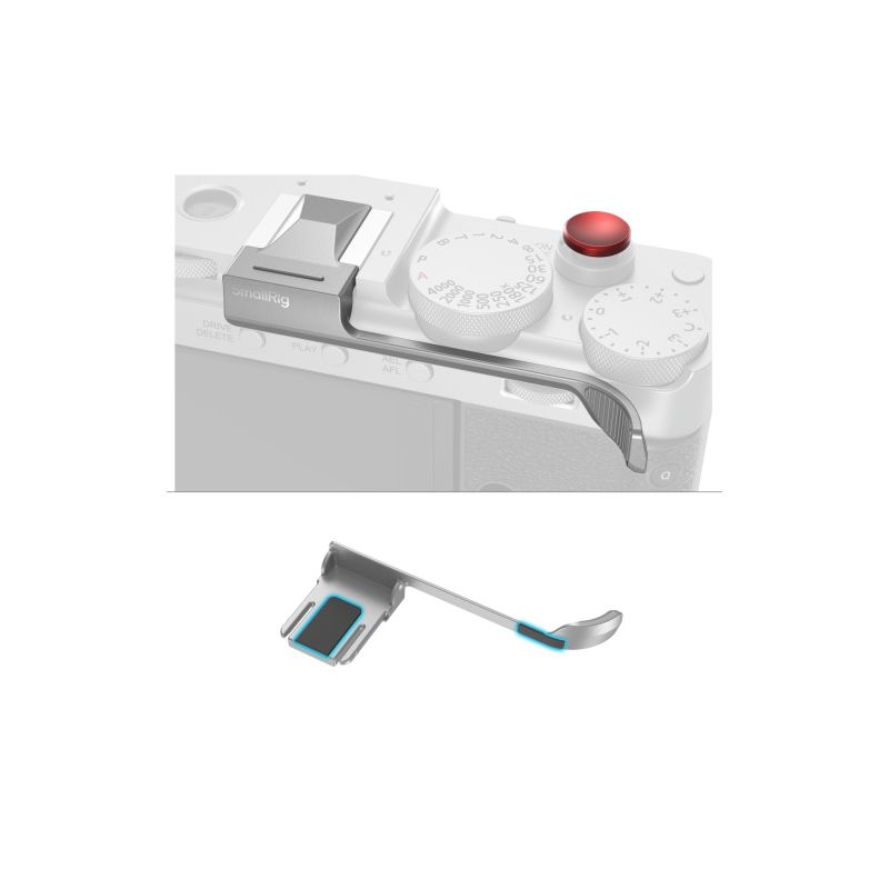SMALLRIG 5451 THUMB GRIP FUJI X-E5 SILVER