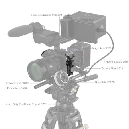 SmallRig 4183 Cage for Sony FX30 / FX3 SmallRig 4183 Cage for Sony FX30 / FX3