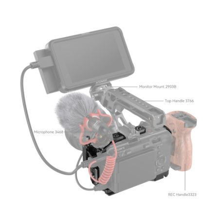 SmallRig 4183 Cage for Sony FX30 / FX3 SmallRig 4183 Cage for Sony FX30 / FX3