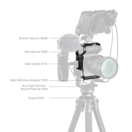 SMALLRIG 5587 Cage for Sony FX2
