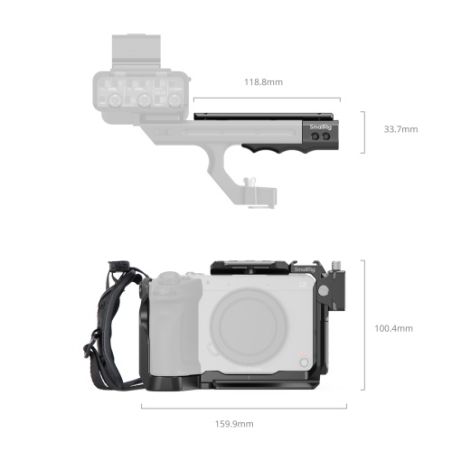 SmallRig 5588 Kit Cage Sony FX2 – XLR, plaque Arca, HDMI sécurisé SmallRig 5588 Kit Cage Sony FX2 – XLR, plaque Arca, HDMI sécurisé