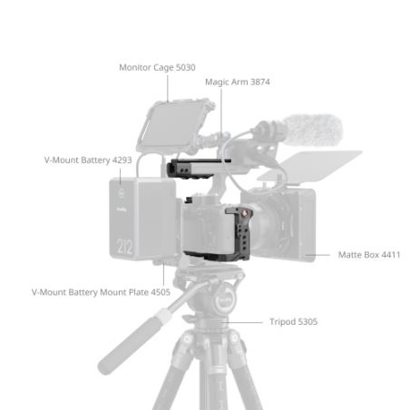 SmallRig 5588 Kit Cage Sony FX2 – XLR, plaque Arca, HDMI sécurisé SmallRig 5588 Kit Cage Sony FX2 – XLR, plaque Arca, HDMI sécurisé
