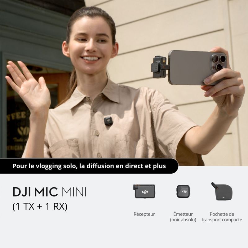 DJI Mic Mini - 1 TX/1 RX -